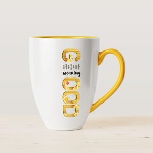 New Arrivals White Printed Coffee Mug